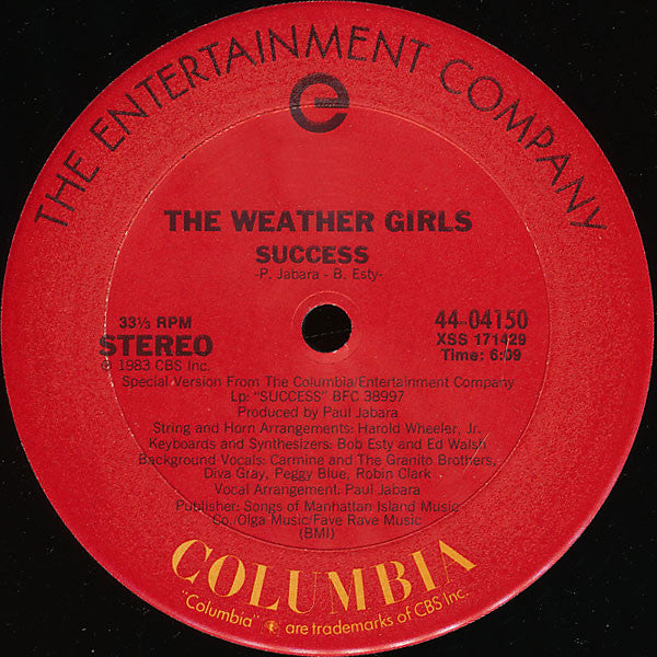 The Weather Girls - Success