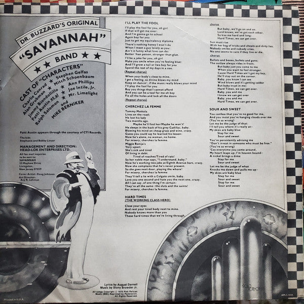Dr. Buzzard's Original Savannah Band - Dr. Buzzard's Original "Savannah" Band