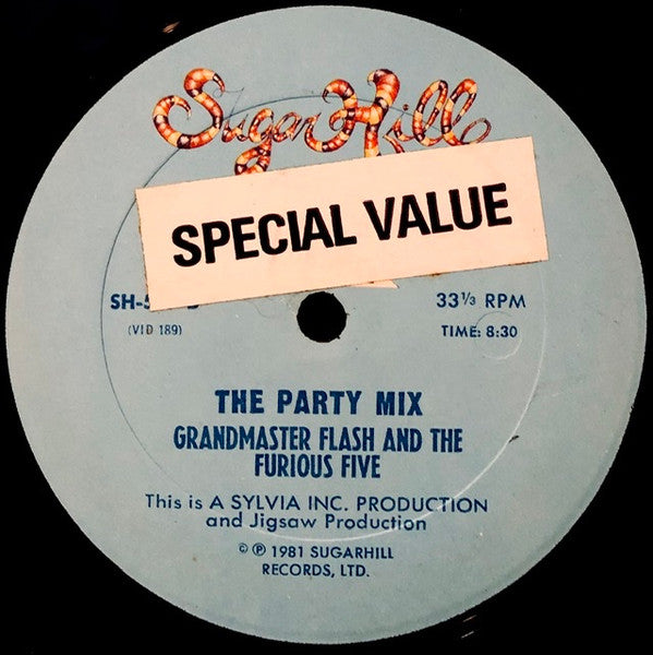 Grandmaster Flash - The Adventures Of Grandmaster Flash On The Wheels Of Steel / The Party Mix