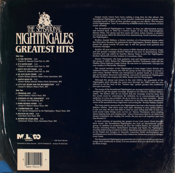The Sensational Nightingales - Greatest Hits