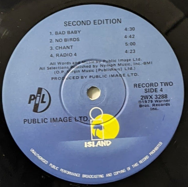 Public Image Limited - Second Edition