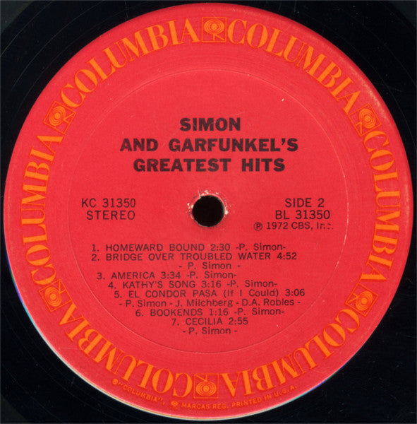 Simon & Garfunkel - Simon And Garfunkel's Greatest Hits