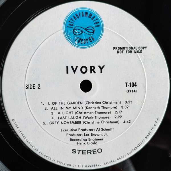 Ivory (14) - Ivory [WHITE LABEL PROMO]