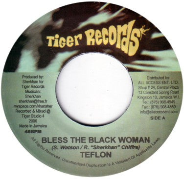 Teflon (3) - Bless The Black Woman / Lost In Extasy