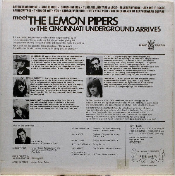 Lemon Pipers, The - Green Tambourine