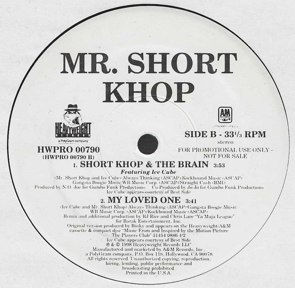 Mr. Short Khop - Short Khop & The Brain