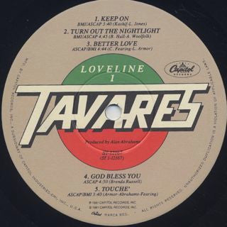 Tavares - Loveline