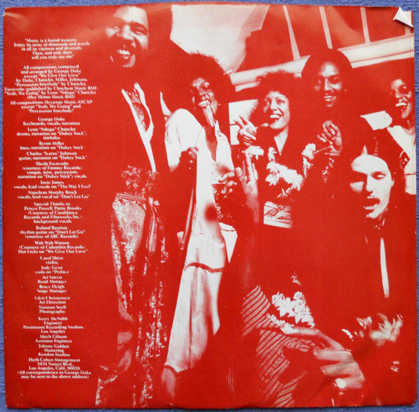 George Duke - Don't Let Go