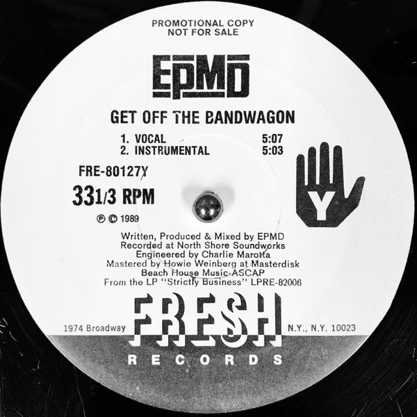 EPMD - I'm Housin' / Get Off The Bandwagon