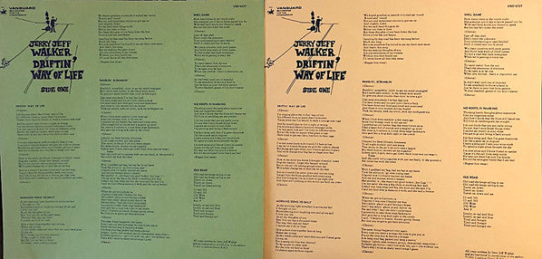 Jerry Jeff Walker - Driftin' Way Of Life