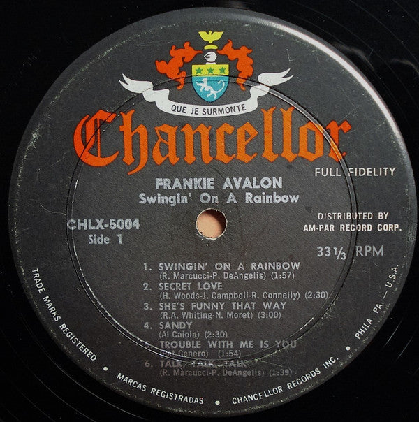 Frankie Avalon - Swingin' On A Rainbow
