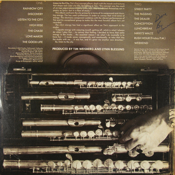 Tim Weisberg - Listen To The City