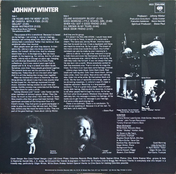 Johnny Winter - Johnny Winter
