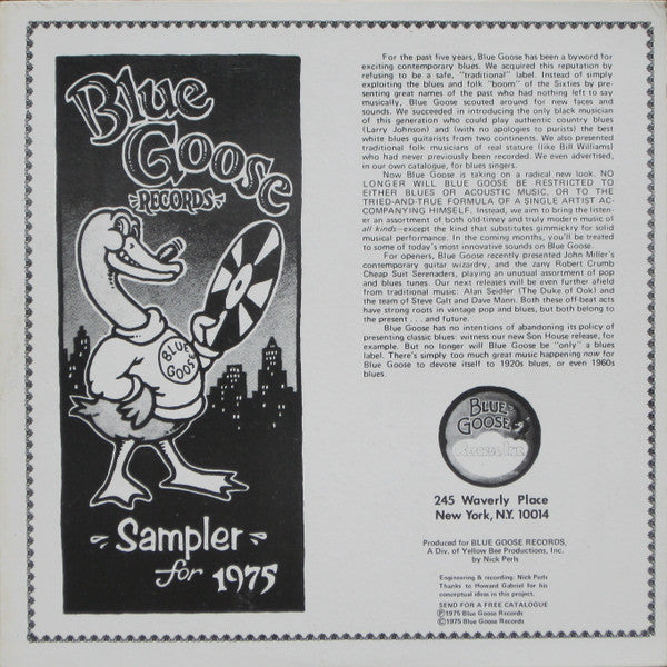 Various - Blue Goose Sampler