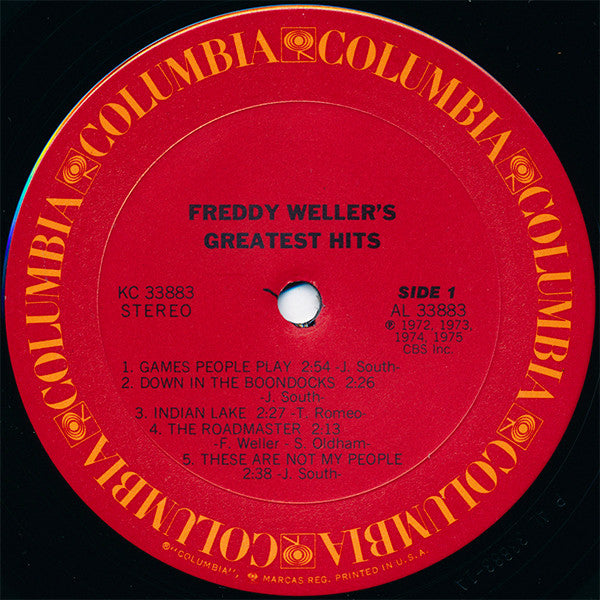 Freddy Weller's Greatest Hits