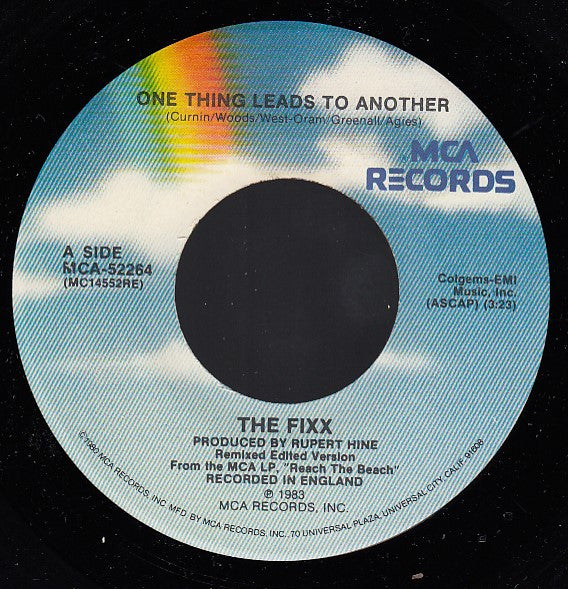 The Fixx - One Thing Leads To Another