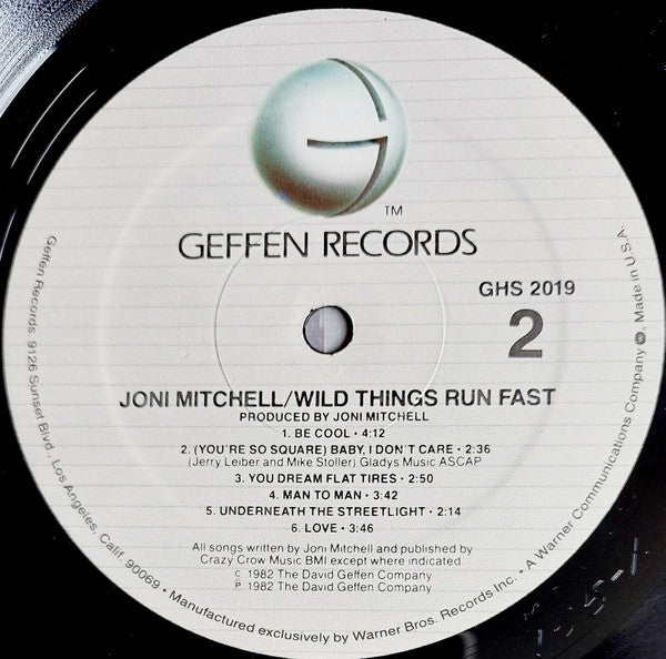 Joni Mitchell - Wild Things Run Fast