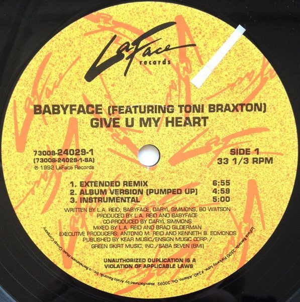 Babyface - Give U My Heart