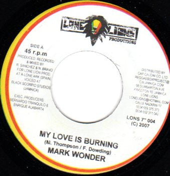 Mark Wonder - My Love Is Burning