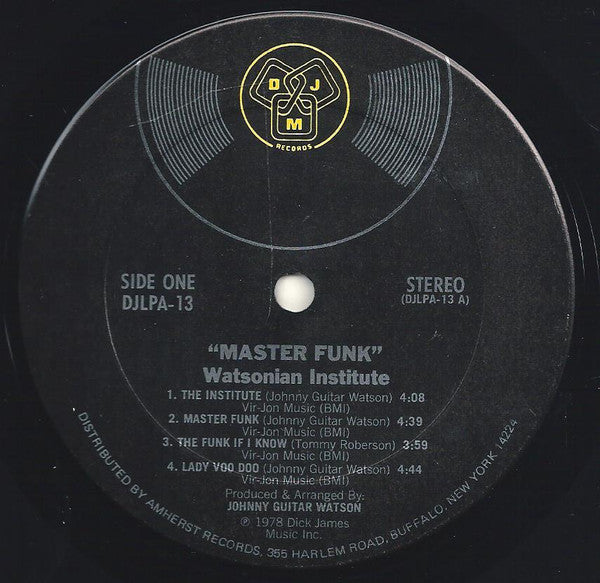 Watsonian Institute - Master Funk