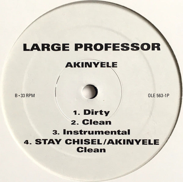 Large Professor - Stay Chisel / Akinyele