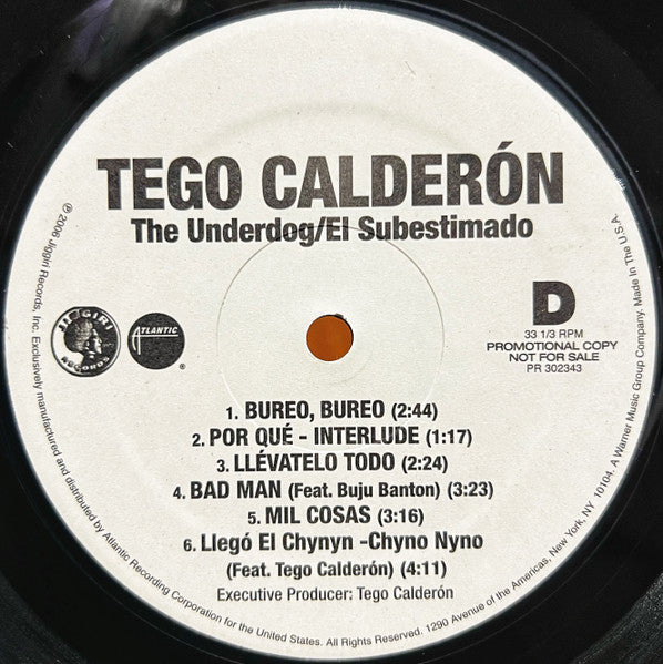 Tego Calderón - The Underdog / El Subestimado