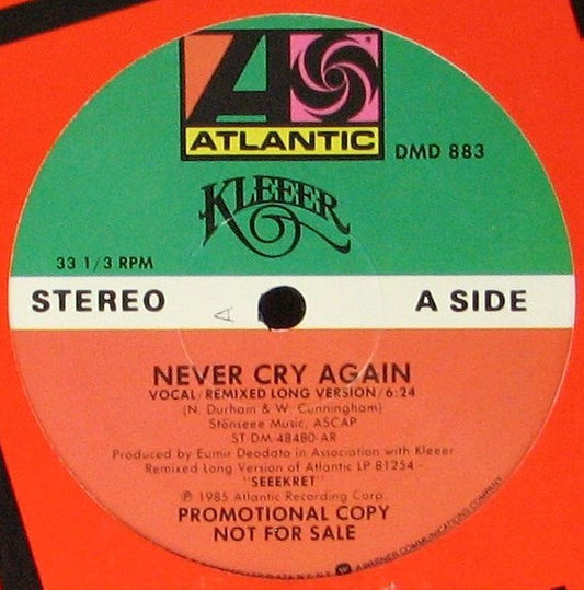 Never Cry Again