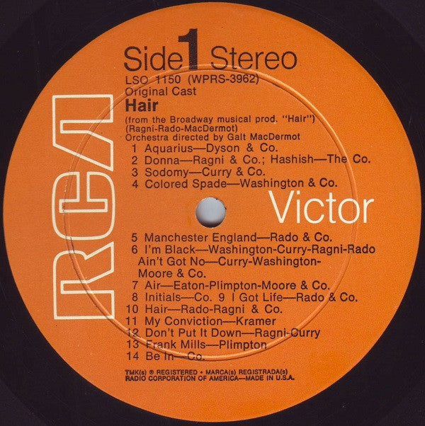 Various - Hair  (The American Tribal Love-Rock Musical)