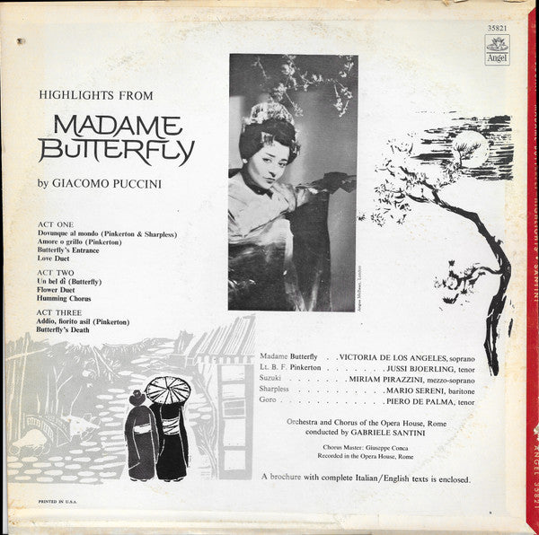 Giacomo Puccini - Madame Butterfly (Highlights)