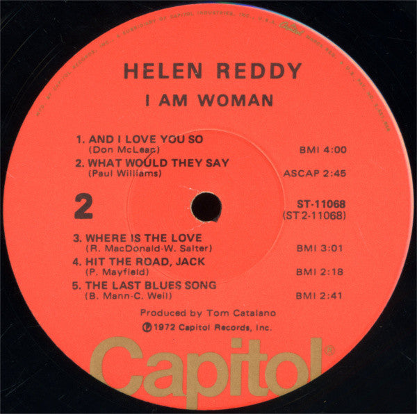 Helen Reddy - I Am Woman