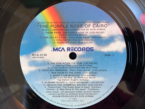 Dick Hyman - The Purple Rose Of Cairo - Original Motion Picture Soundtrack