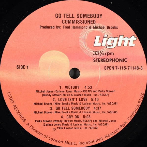 Commissioned - Go Tell Somebody