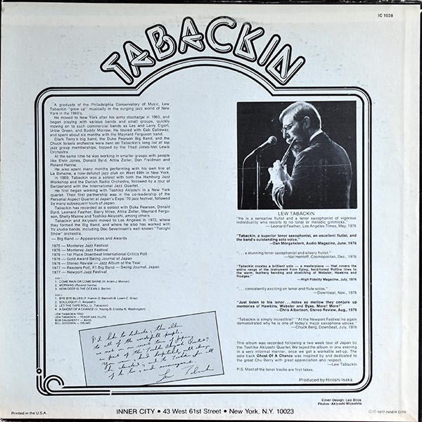 Tabackin