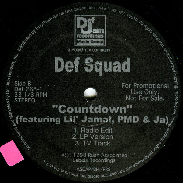 Def Squad - Countdown / The Game
