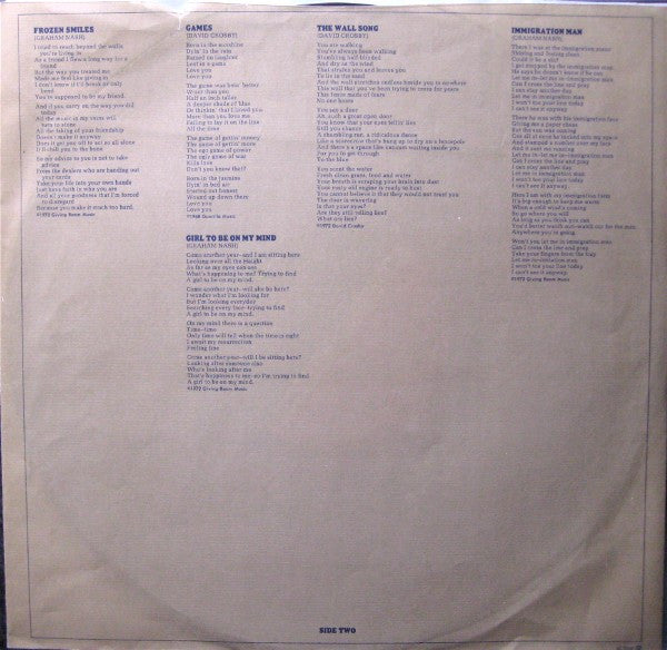 Crosby & Nash - Graham Nash / David Crosby