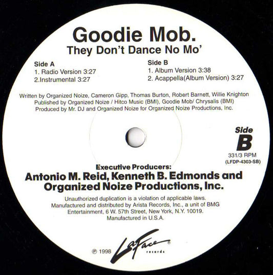 Goodie Mob - They Don't Dance No Mo'