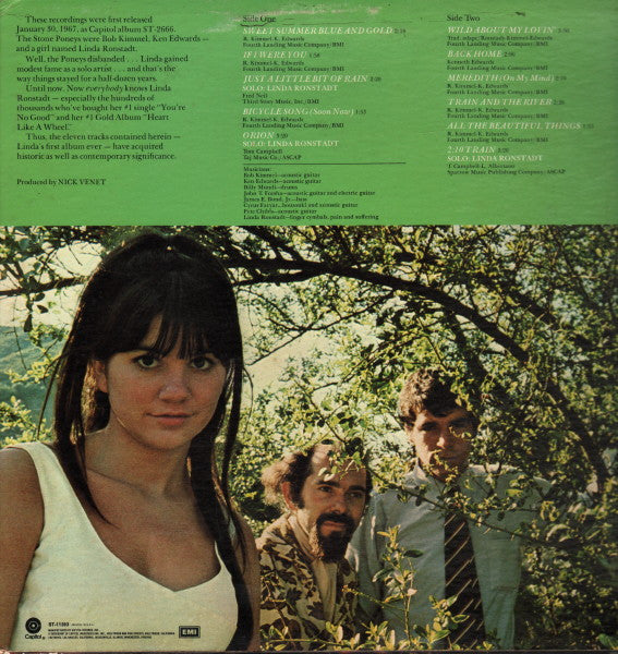 The Stone Poneys Featuring Linda Ronstadt