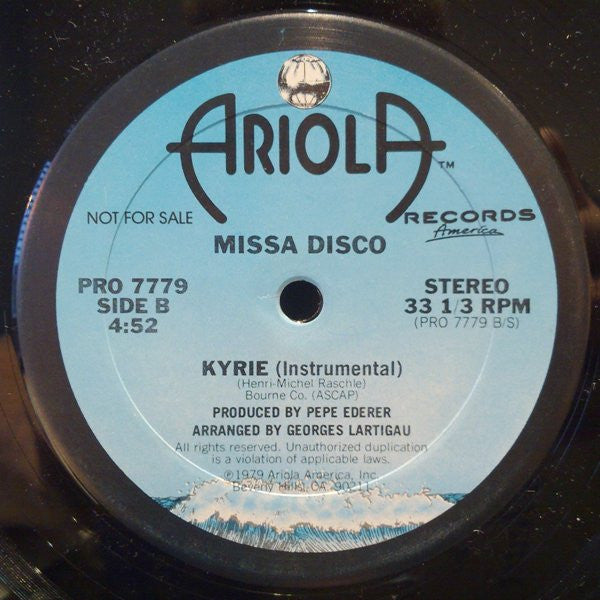 Missa Disco - Kyrie