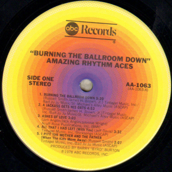 The Amazing Rhythm Aces - Burning The Ballroom Down