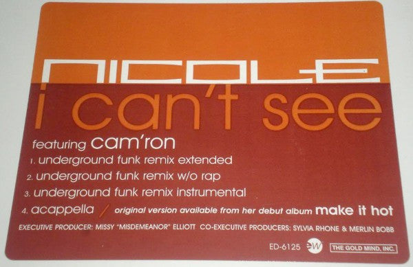 Nicole Wray - I Can't See