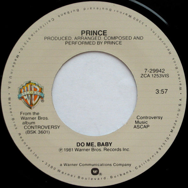 Prince - Do Me, Baby