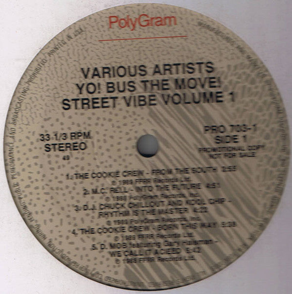 Various - Yo! Bus The Move! Street Vibe Volume 1