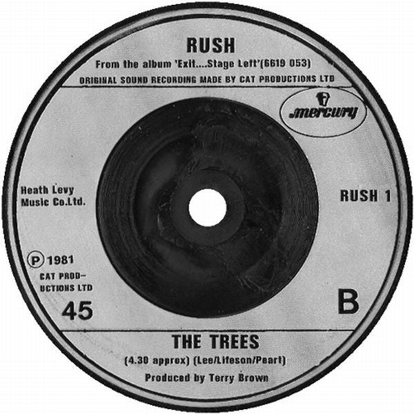 Rush - Closer To The Heart / The Trees
