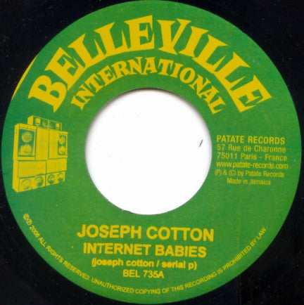 Joseph Cotton - Internet Babies / Hola Zion