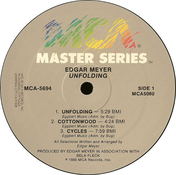 Edgar Meyer - Unfolding