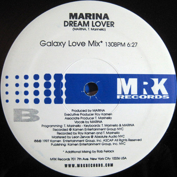 Marina (3) - The Dream Lover EP