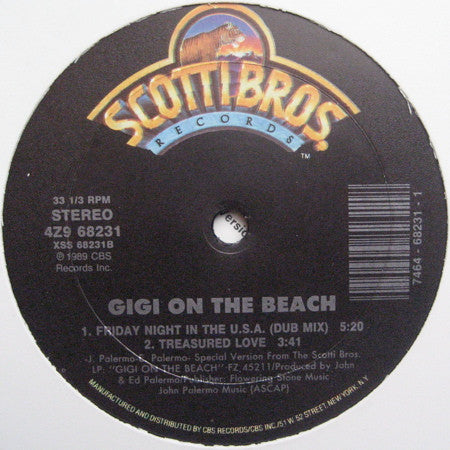 Gigi On The Beach - Friday Night In The U.S.A.