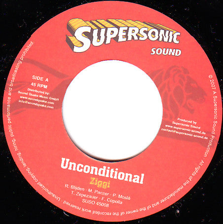 Ziggi - Unconditional / On Fire
