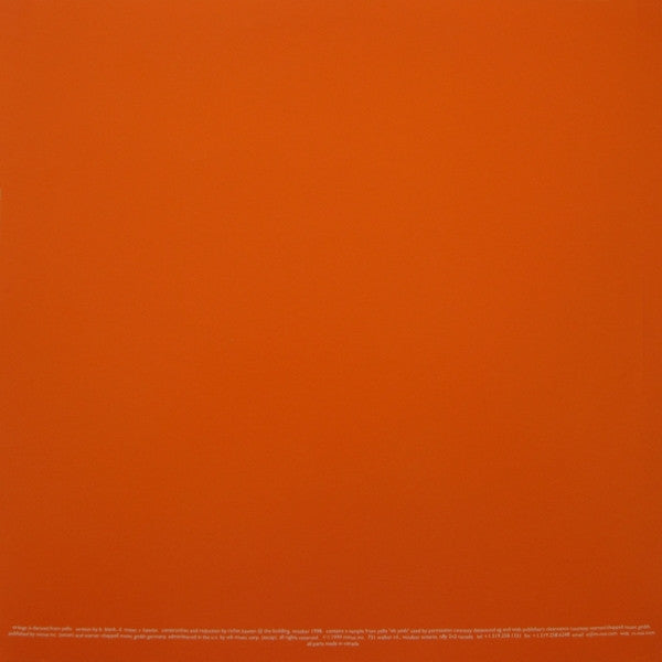 Richie Hawtin - Minus Orange