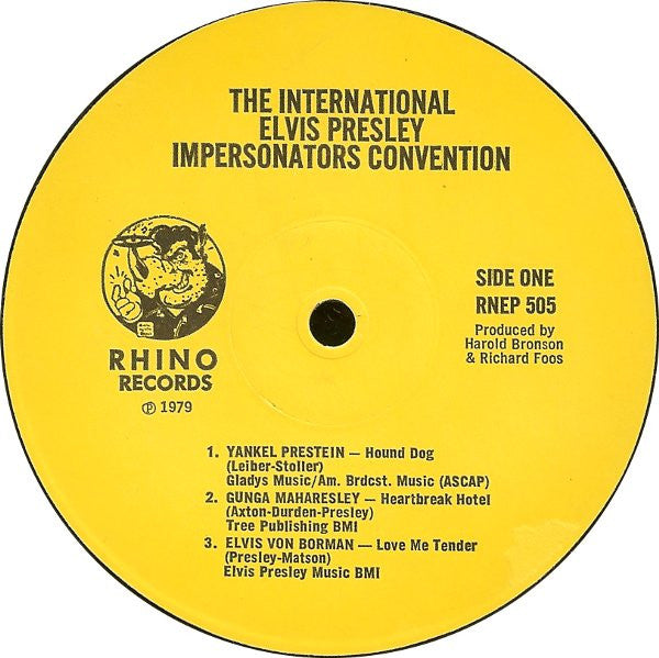 Various - The International Elvis Presley Impersonators Convention